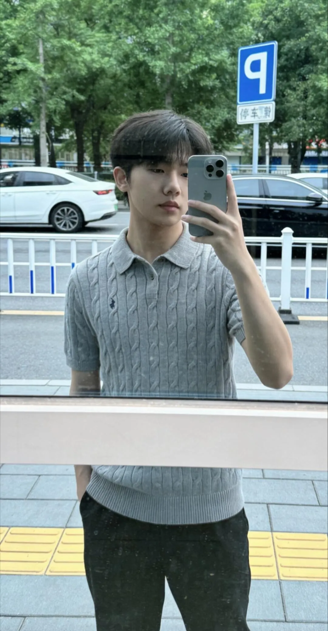 【 】Ralph Lauren （Gray）
